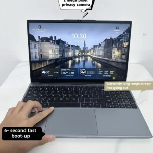 NovaFluxt NF25X050 – 15.6″ AI-Ready Laptop with Intel N5095, 16GB RAM, 512GB SSD