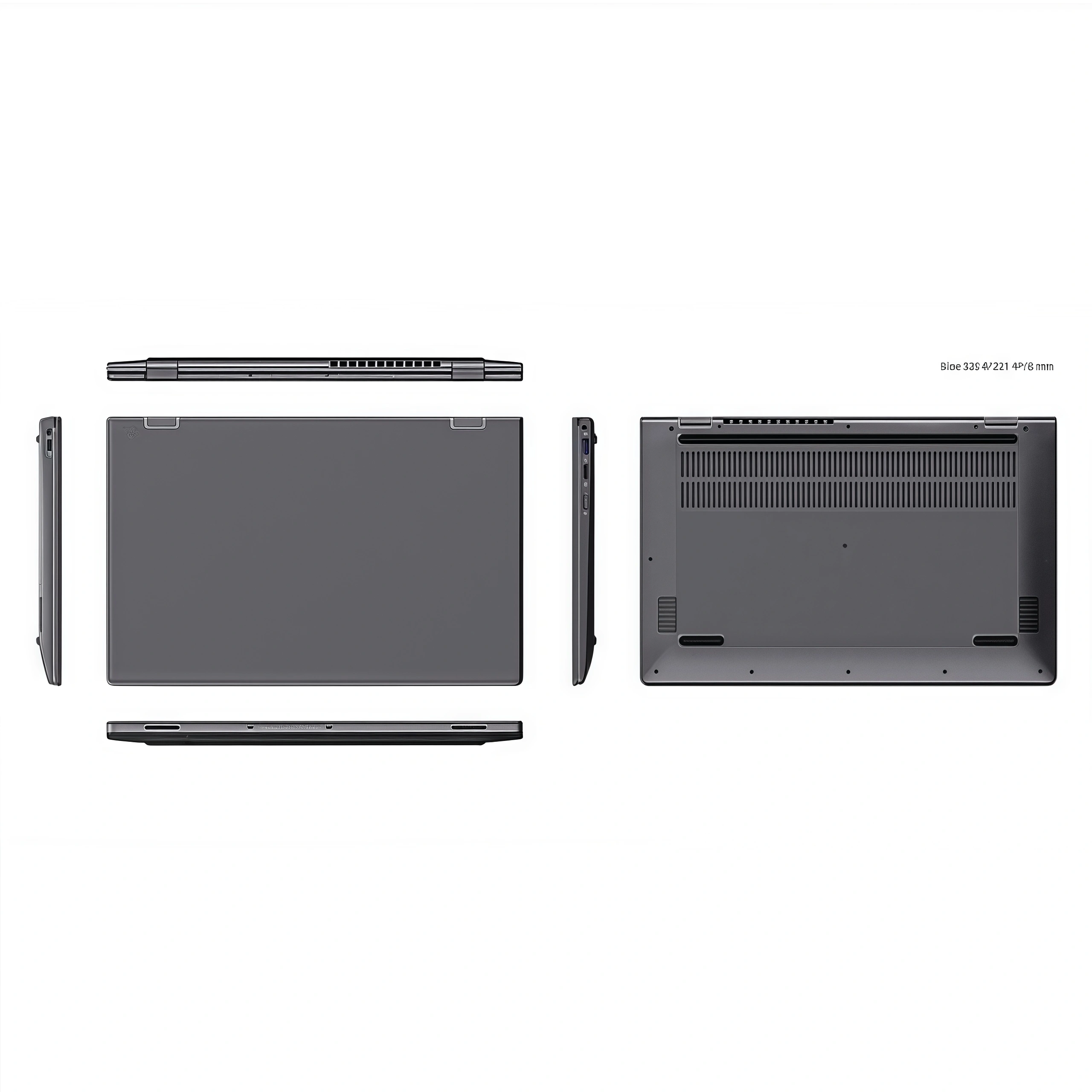 NovaFluxt NF14YN95 – 14.1" 2.5K YOGA Laptop | Intel N95 | 8GB RAM | 128GB SSD | Fingerprint + Backlit Keyboard - Image 3